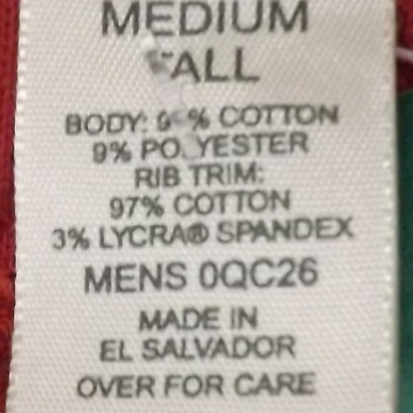 (NWT) L.L. Bean Crew Sweatshirt- Men's M/Tall - Picture 5 of 6